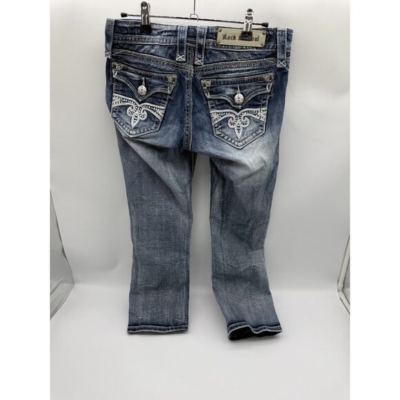 Rock Revival Jeans Embellished EUC BLING BUCKLE - Picture 5 of 11